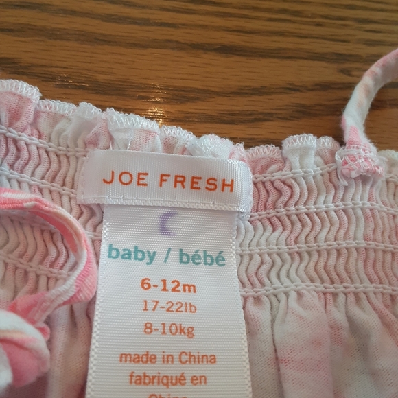 Size 6-12 months baby girls orange an pink onesie - Picture 6 of 9